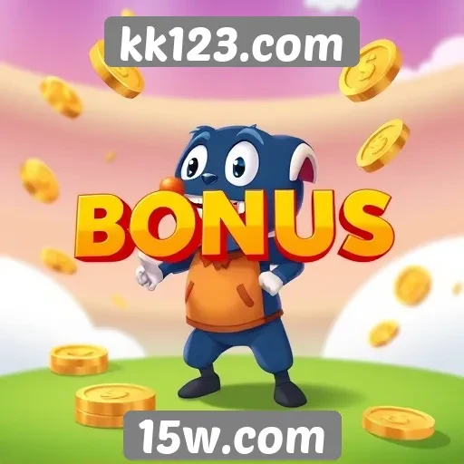 Funcionamento do sistema de bônus em kk123.com