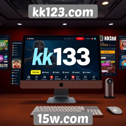 Análise da interface de usuário do site kk123.com