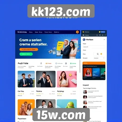 Avaliação da interface do usuário em kk123.com